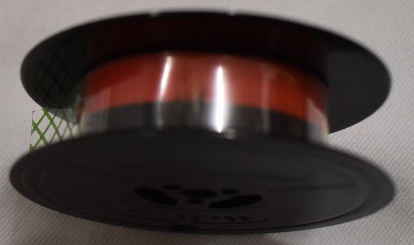 Pelikan Schreibband 58A405 rot schwarz Doppelspule 13 mmx10m GR.1