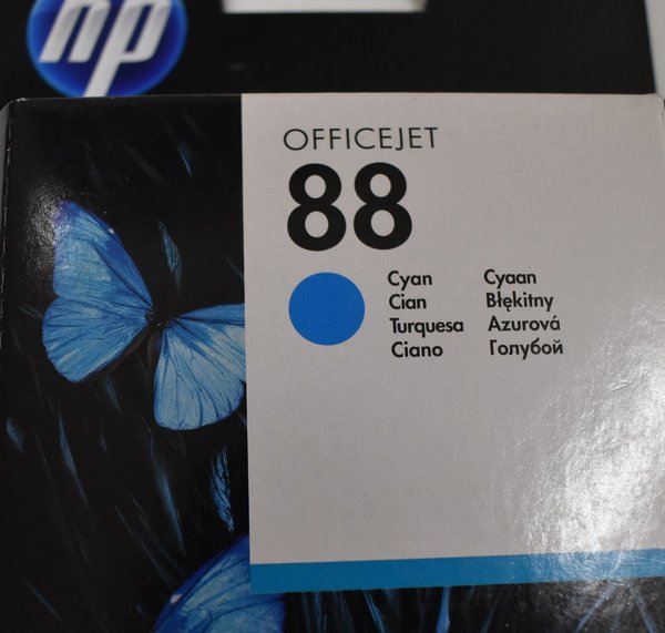 HP Tintenpatrone 88 Cian C9386AE  für ca. 860 Seiten