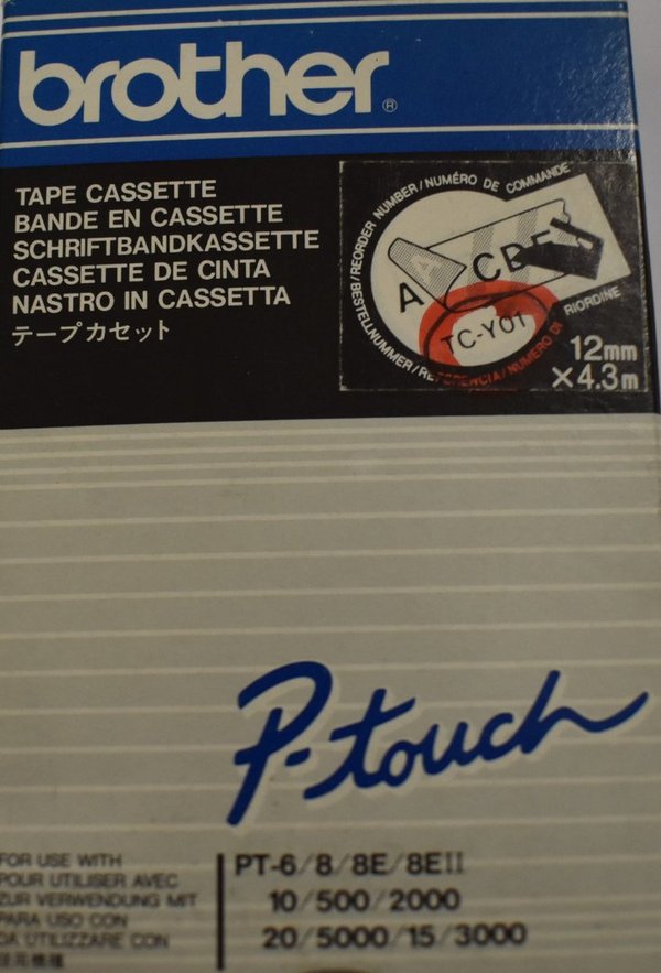 Brother Schriftbandkassette TC-Y01